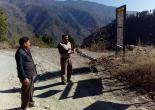 Inspection of Kandhla-Katkhet M/R stage1 by SE mussoorie on dated 01-12-2015